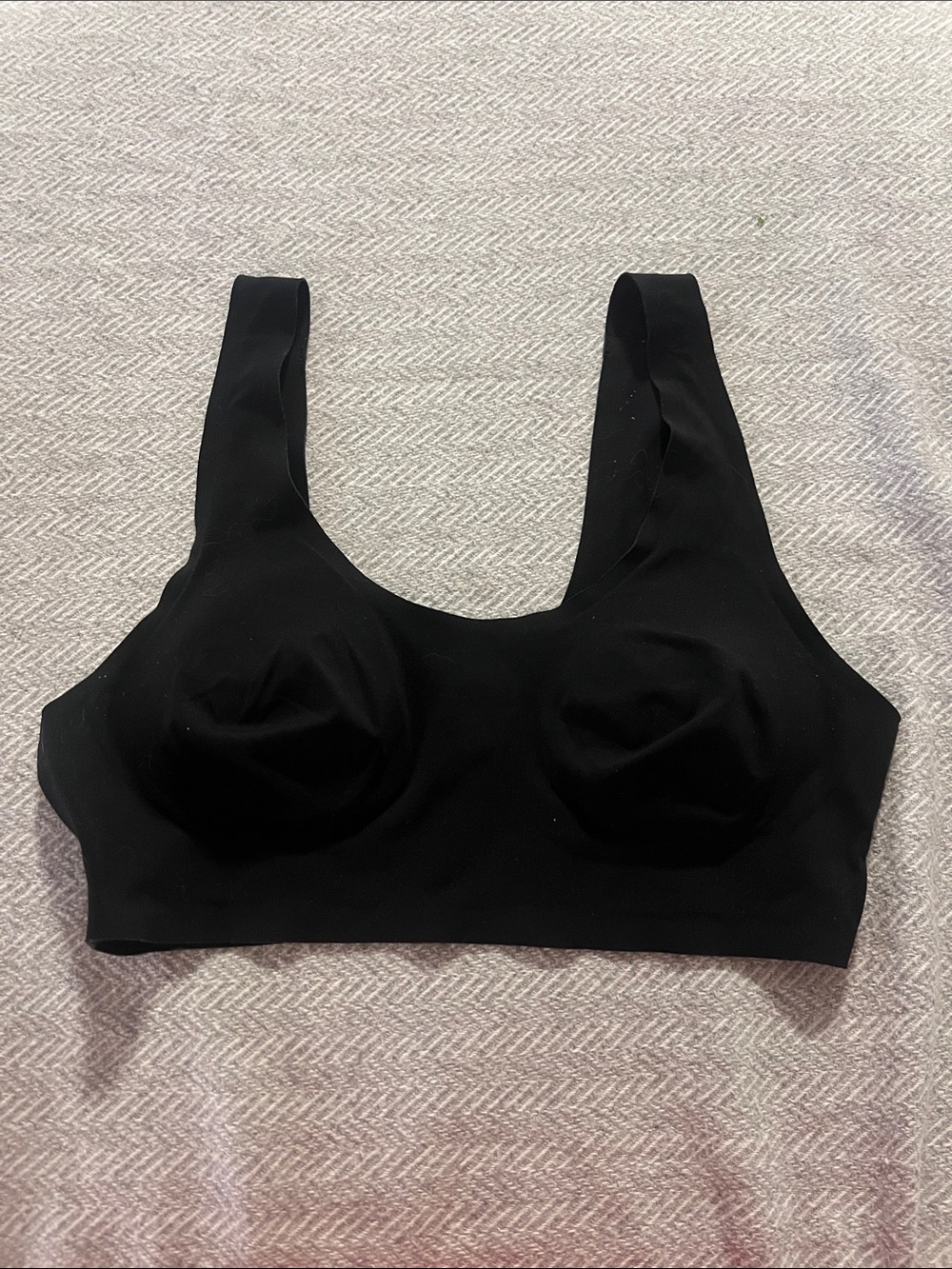 aerie Black Seamless Wireless Bra